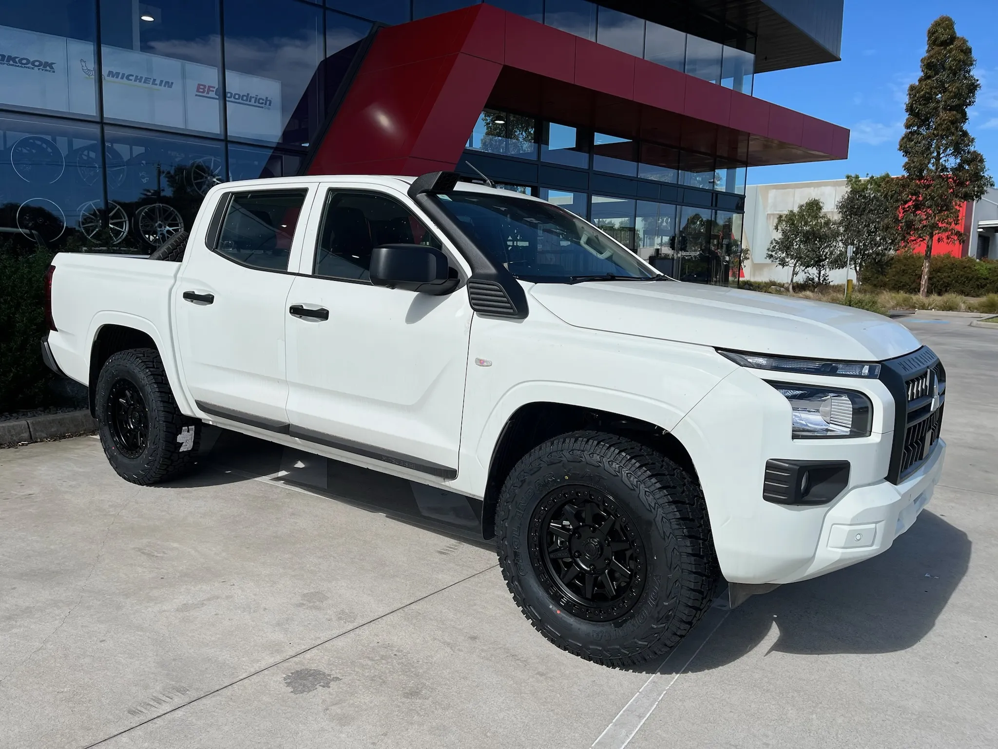 MITSUBISHI TRITON 2025 with BLACK ROCK CAGE WHEELS in 17 INC |  | MITSUBISHI
